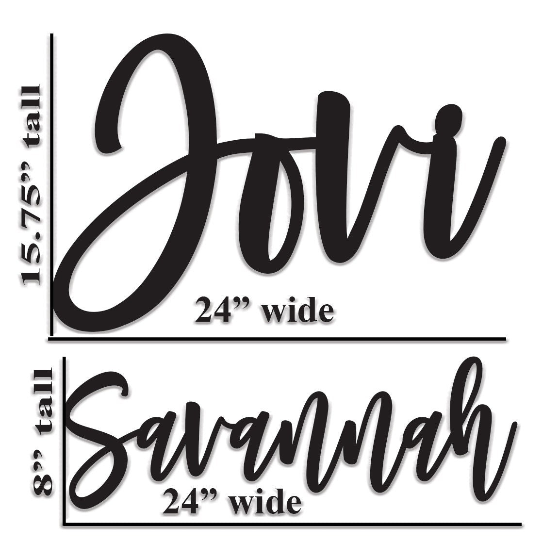 Personalized Name Sign - Nursery decor or other personalized wood word