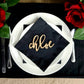 Custom Name Place Cards for Wedding Table Settings, Thanksgiving plate settings or any other special occasion event.