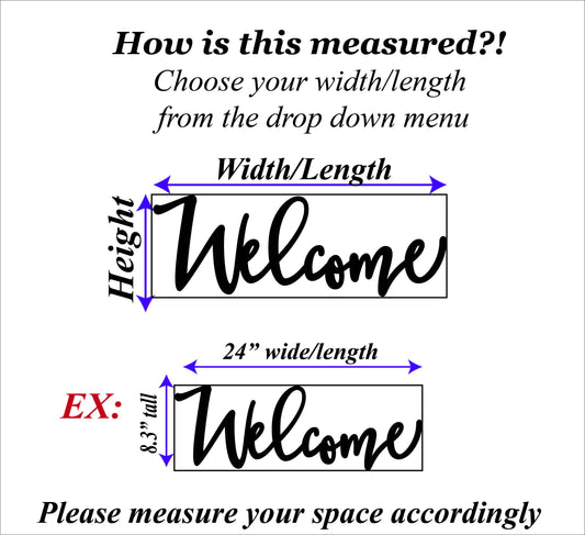 Welcome sign, Welcome Wood Sign, Welcome Wall Decor, Thanksgiving Decor, Welcome Word Sign, Wood Cut Out Welcome Sign, Entry room decor