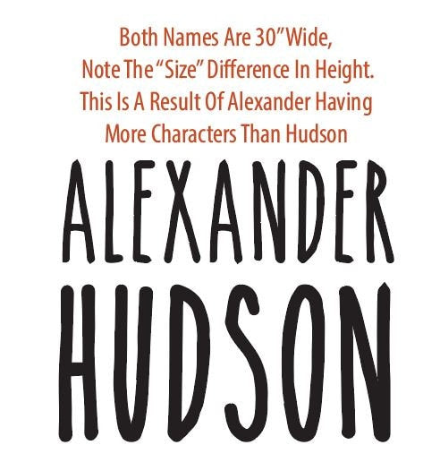 Tall Farmhouse Style Wood Letters for Custom Name signs or other Personalized Wood Words- All individual letters as pictred