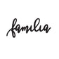 FAMILIA sign, Familia Wood Sign, Familia Wall Decor, Thanksgiving Decor, Familia Word Sign, CutOut Familia Sign, Familia & Dining room decor