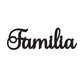 FAMILIA sign, Familia Wood Sign, Familia Wall Decor, Thanksgiving Decor, Familia Word Sign, CutOut Familia Sign, Familia & Dining room decor