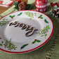 Merry Place Cards, Christmas Plate cards, Christmas Wooden Word, Holiday Decor, Christmas Place settings, Small Wood Merry Sign