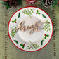 Bright Place Cards, Christmas Plate setting cards, Christmas Wooden Word, Holiday Decor, Christmas Place settings, Small Wood Bright Sign