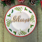 Believe Place Cards, Christmas Plate setting cards, Christmas Wooden Word, Holiday Decor, Christmas Place settings, Small Wood Believe Sign