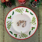 Joy Place Cards, Christmas Plate setting cards, Christmas Wooden Word, Holiday Decor, Christmas Place settings, Small Wood Joy Sign