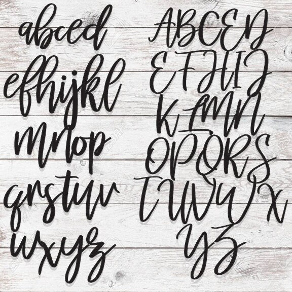 Custom Wood Word, Personalized Word sign