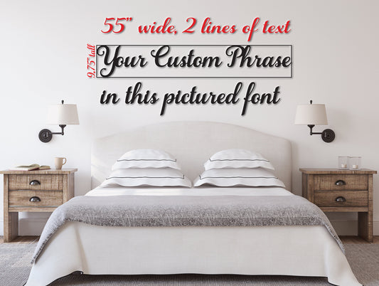 Custom wood words - Custom Phrases - Personalize any custom phrase