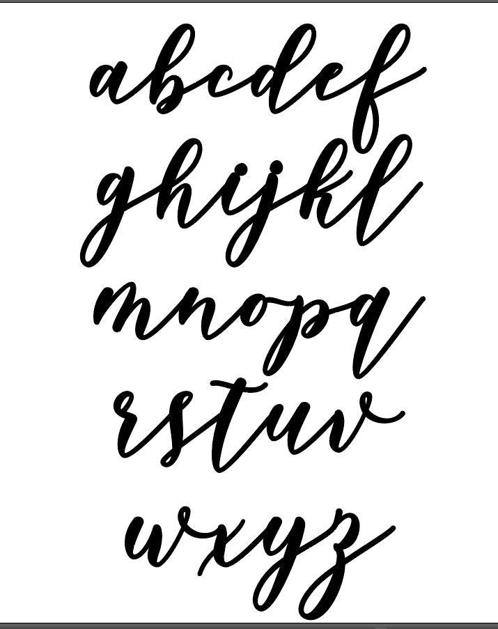 Nursery Wooden Name Sign Decor or other Personalized 2 Word or Name Combo - Includes Custom First & Middle name as pictured