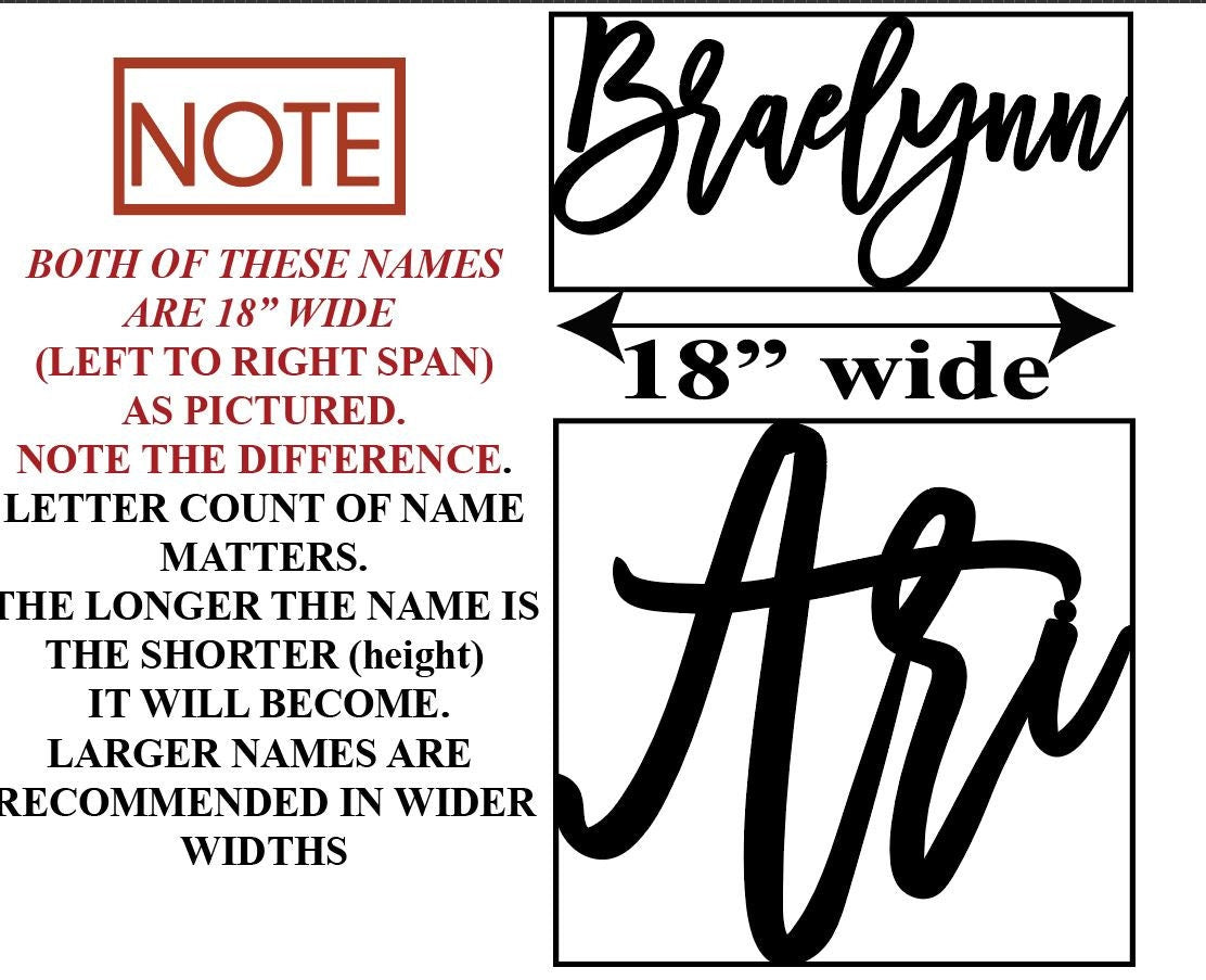 Custom Wood Word, Personalized Word sign