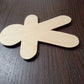 Gingerbread man Wood Cut Out shape, Wooden Gingerbread man - Unfinished, DIY Wood Blank, Christmas wood blank, Wood Crafts, Holiday Ornaments