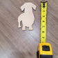 Dachshund Wood Shape, Wooden Dachshund Blank, Unfinished Dachshund wood blank, Dog, Pet, Arts Crafts DIY Projects, 1/4 inch thick Weiner dog