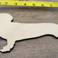 Dachshund Wood Shape, Wooden Dachshund Blank, Unfinished Dachshund wood blank, Dog, Pet, Arts Crafts DIY Projects, 1/4 inch thick Weiner dog
