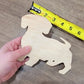 Dachshund Wood Shape, Wooden Dachshund Blank, Unfinished Dachshund wood blank, Dog, Pet, Arts Crafts DIY Projects, 1/4 inch thick Weiner dog