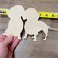 Dachshund Wood Shape, Wooden Dachshund Blank, Unfinished Dachshund wood blank, Dog, Pet, Arts Crafts DIY Projects, 1/4 inch thick Weiner dog