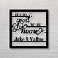 Its good to be home Personalized Name First names, Personalized Gift - Housewarming, newly wed, bridal shower, wedding Gift.