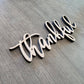 Thankful Place Settings, Bulk / Wholesale options Thanksgiving Plate settings, Wood Decor, Small