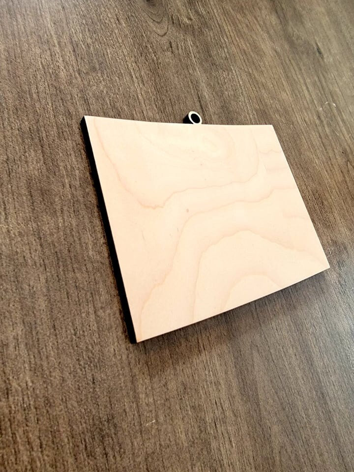 Colorado Ornaments, Bulk wood cut out Blanks, Wholesale Wood Ornaments, Unfinished, state Shaped