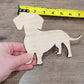 Dachshund Wood Shape, Wooden Dachshund Blank, Unfinished Dachshund wood blank, Dog, Pet, Arts Crafts DIY Projects, 1/4 inch thick Weiner dog