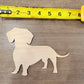 Dachshund Wood Shape, Wooden Dachshund Blank, Unfinished Dachshund wood blank, Dog, Pet, Arts Crafts DIY Projects, 1/4 inch thick Weiner dog