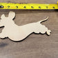 Dachshund Wood Shape, Wooden Dachshund Blank, Unfinished Dachshund wood blank, Dog, Pet, Arts Crafts DIY Projects, 1/4 inch thick Weiner dog