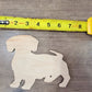 Dachshund Wood Shape, Wooden Dachshund Blank, Unfinished Dachshund wood blank, Dog, Pet, Arts Crafts DIY Projects, 1/4 inch thick Weiner dog