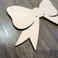 Bow Wood Shape, Wooden Bow Shape Blank, Unfinished Bow, Shapes for Crafts DIY Wood Blank, Sign Making, Childrens Signs, Custom, Personalized