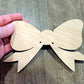 Bow Wood Shape, Wooden Bow Shape Blank, Unfinished Bow, Shapes for Crafts DIY Wood Blank, Sign Making, Childrens Signs, Custom, Personalized
