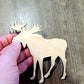 Moose Wood Shape, Wooden Moose Shape Blank, Unfinished Moose Cut out, Shapes for Crafts DIY Wood Blank, Sign Making, Childrens Signs, Custom