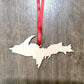 Upper Michigan Ornaments, Bulk wood cut out Blanks, Unfinished, state Shaped Wood Ornament, DIY, Christmas ornaments, Blanks for Crafts, sign making