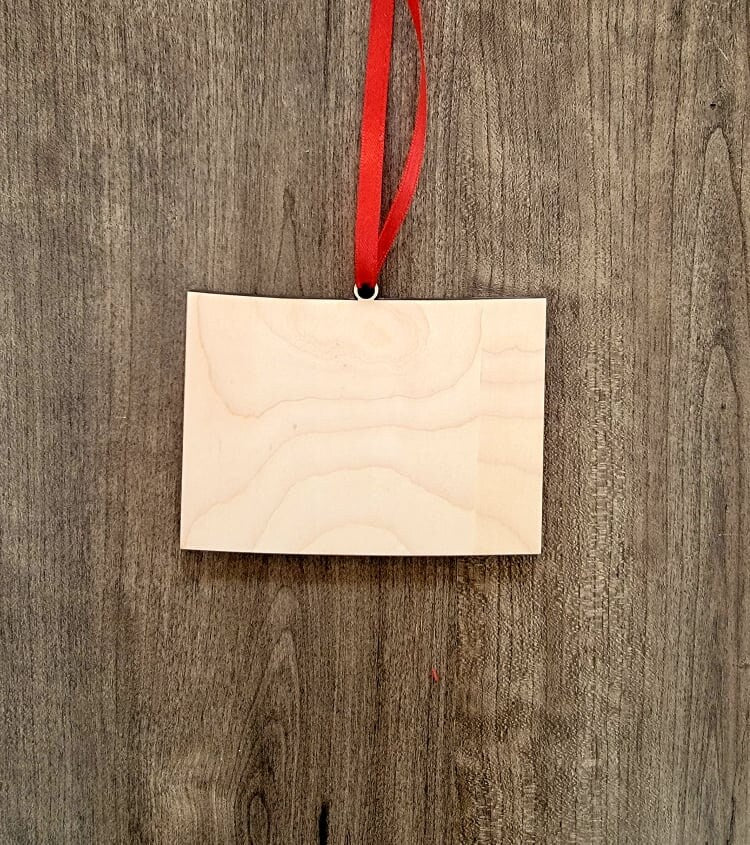 Colorado Ornaments, Bulk wood cut out Blanks, Wholesale Wood Ornaments, Unfinished, state Shaped