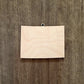 Colorado Ornaments, Bulk wood cut out Blanks, Wholesale Wood Ornaments, Unfinished, state Shaped
