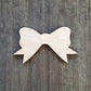Bow Wood Shape, Wooden Bow Shape Blank, Unfinished Bow, Shapes for Crafts DIY Wood Blank, Sign Making, Childrens Signs, Custom, Personalized