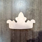 Crown Wood Shape, Wooden Crown Shape Blank, Unfinished Crown, Crafts DIY Wood Blank, Sign Making, Childrens Signs, Custom, Personalized