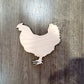 Chicken Wood Shape, Wooden Chicken Shape Blank, Unfinished Chicken , Shapes for Crafts DIY Wood Blank, Sign Making, Childrens Signs, Custom