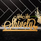 Custom Mr & Mrs Wedding Name Sign for Head Table Decor - Wedding Keepsake