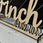 Custom Wedding Name Sign with Mr & Mrs + Date for sweetheart or head table, personalized wedding decor