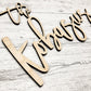 Custom Wedding Decor Backdrop Wood Name Sign, Wooden Last Name Sign - Personalized