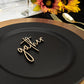 Gather Place Cards, Thanksgiving Table Plate Settings, Gather Wood Word, Holiday Decor, Thanksgiving Place settings, Small Thankful Sign