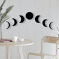 Moon Phase Wood Blanks for Home Decor, Crafts, or DIY sign making, Wooden Moons, Natural Bojo Decor, Wall hanging, Wall art, Crescent moons
