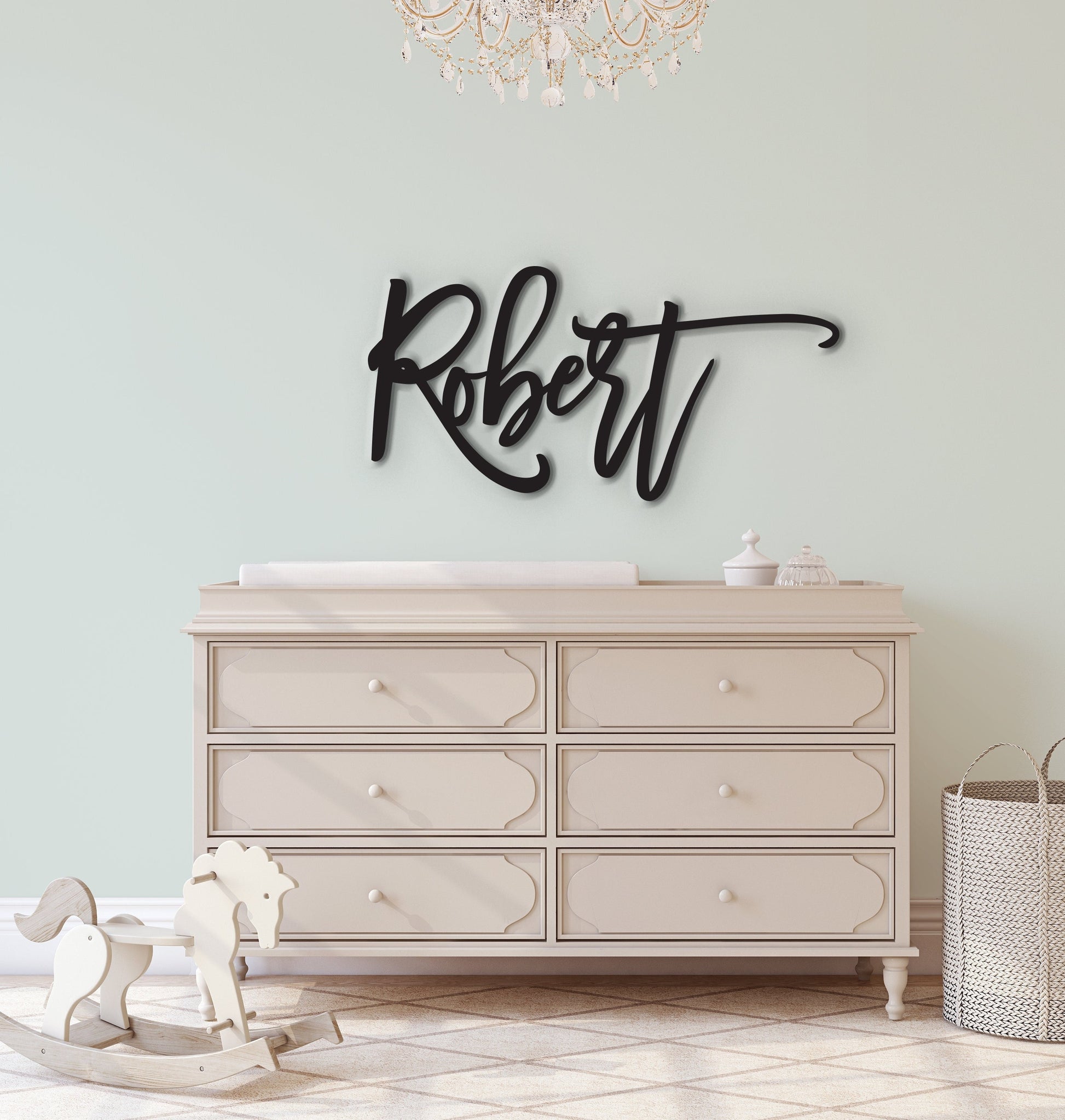 Personalized Name sign, Nursery Decor, Custom Wood Name Or Word Sign