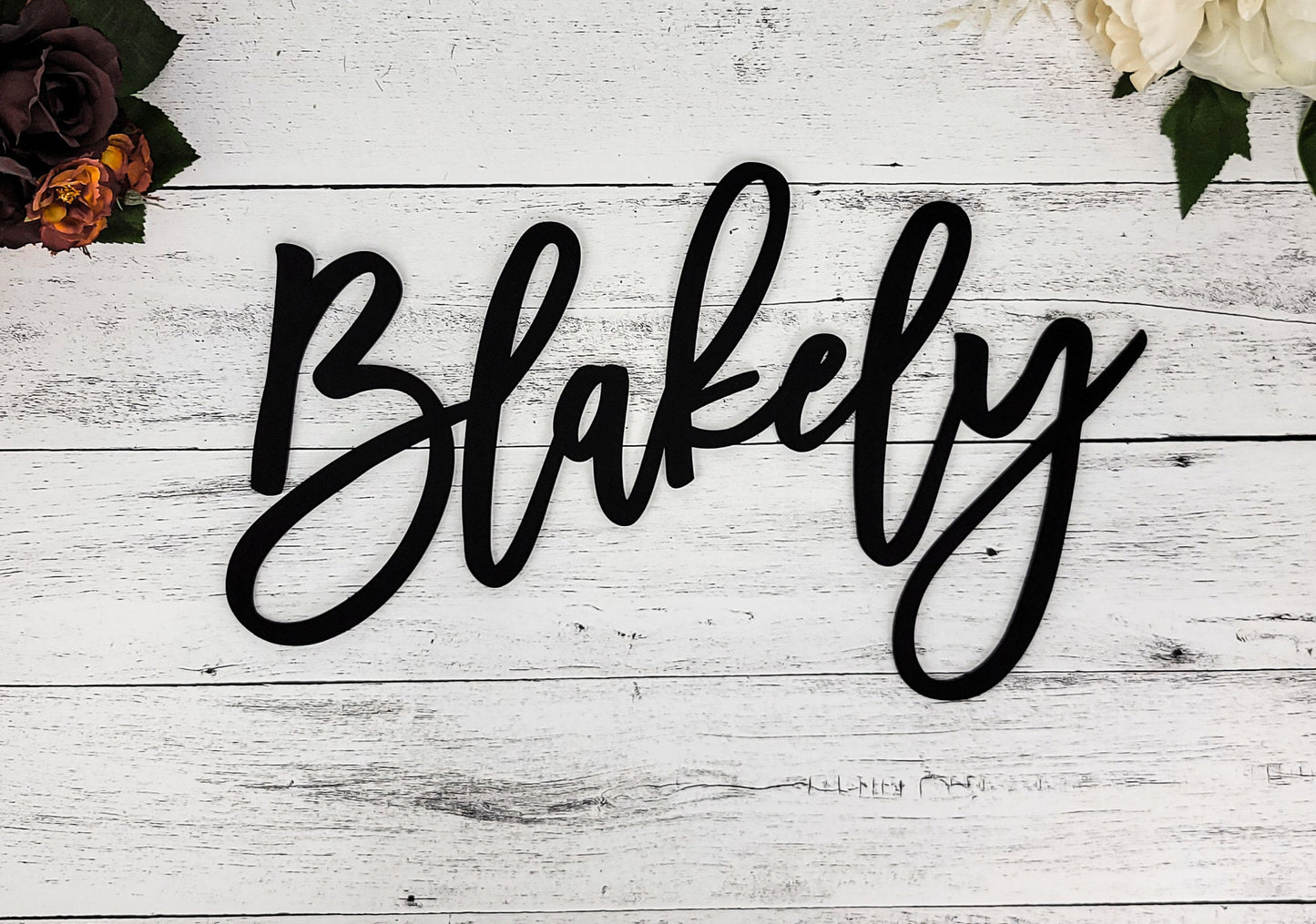 Custom Wood Word, Personalized Word sign