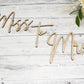 Miss to Mrs backdrop sign for bridal shower or engagement party, Wood Bridal Shower Decor, Custom Wedding Decor, Wooden word cutouts