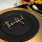 Thankful Place Cards, Thanksgiving Table Plate Settings, Thankful Wood Word, Holiday Decor, Thanksgiving Place settings, Small Thankful Sign