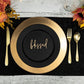 Blessed Place Cards, Thanksgiving Table Plate Settings, Blessed Wood Word, Holiday Decor, Thanksgiving Place settings, Small Blessed Sign