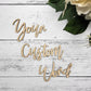 Custom Wood Word, Personalized Word sign