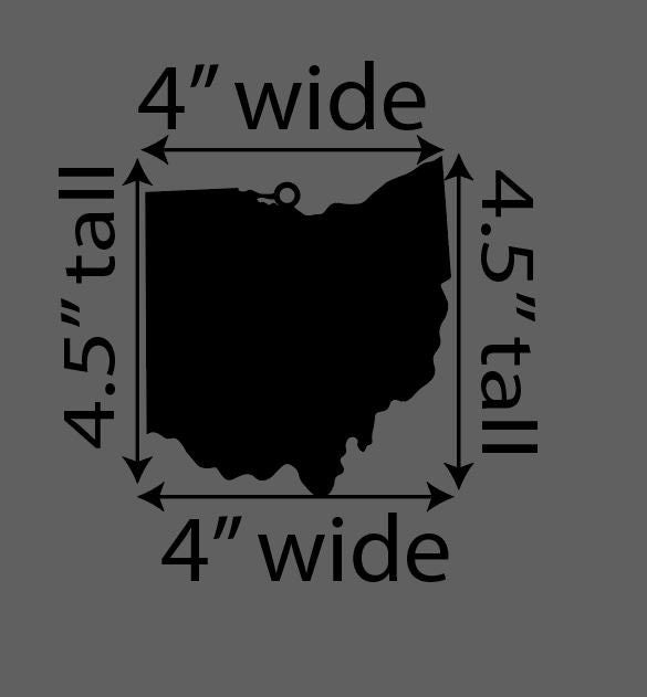 Ohio Ornament, Ohio State Shape Bulk wood Blank, Unfinished, Wood Ornament, DIY, Christmas ornaments, Blanks for Crafts, sign making