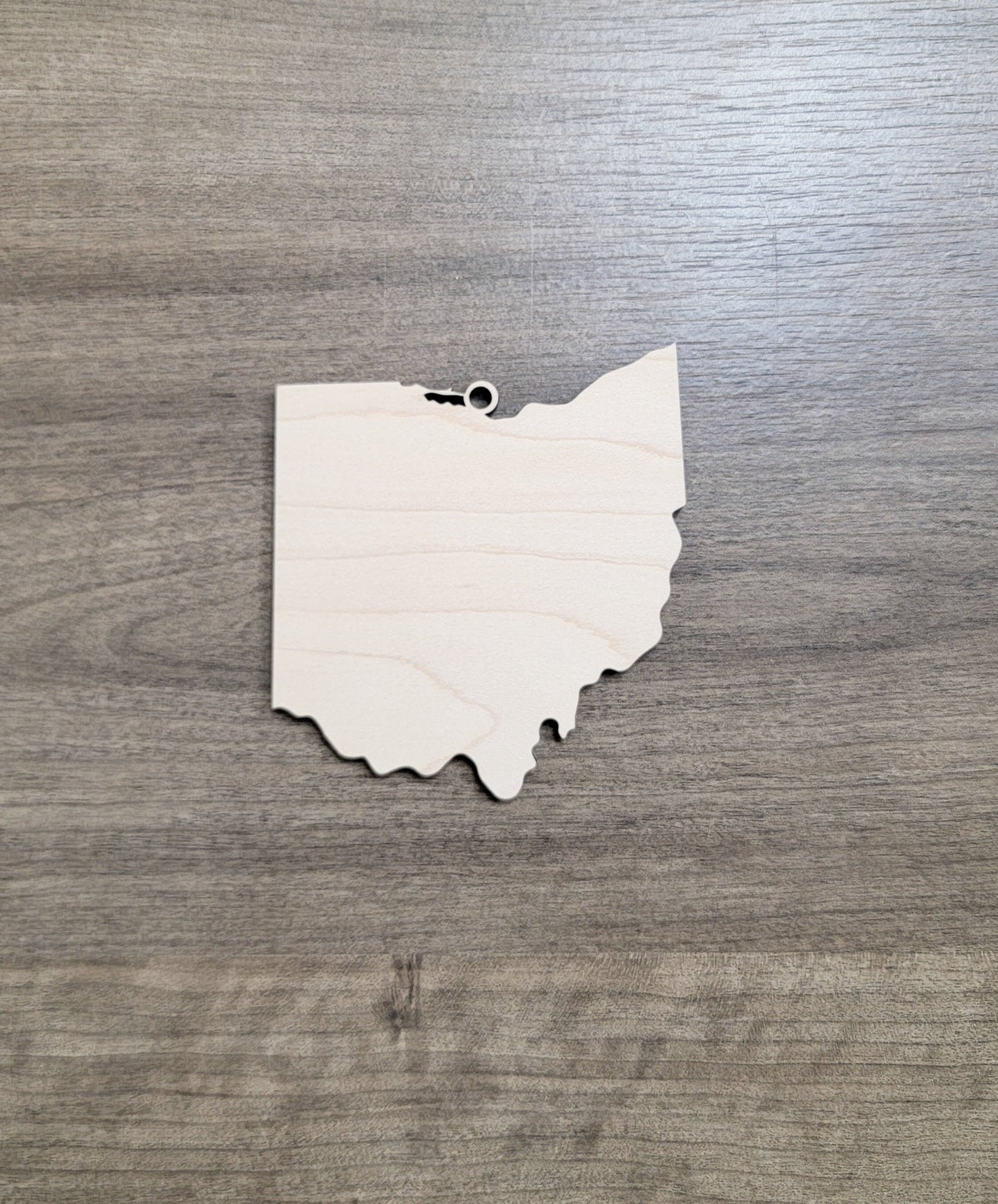 Ohio Ornament, Ohio State Shape Bulk wood Blank, Unfinished, Wood Ornament, DIY, Christmas ornaments, Blanks for Crafts, sign making