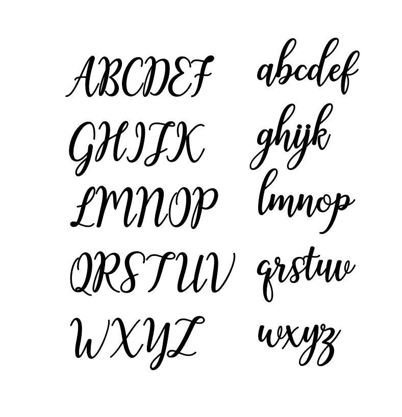 Christmas Stocking Name Tag Signs, Kids, Personalized Childrens Wooden Name Sign, SMALL Names For Xmas Tree, Wood Name Cards, Holiday Decor