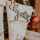 Wood Name Signs, Kids. Childrens Wooden Name Signs. SMALL name sign. Names For Christmas Stockings. Small Wooden Word signs for xmas Tree